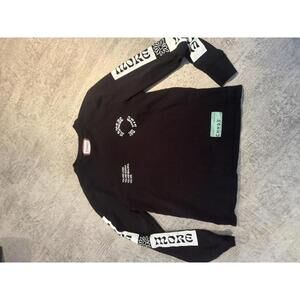 CHNGE Black Long Sleeve Graphic Shirt oversized XS